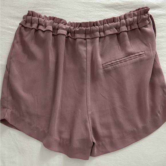 Lulu's Jest Mauve Drawstring Shorts Small - Picture 3 of 3
